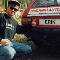 Eriks rekord var én totalskadet Morris 1000.